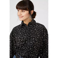 Black - Side - Principles Womens-Ladies Printed Shirt