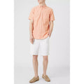 White - Side - Maine Mens Premium Chino Shorts