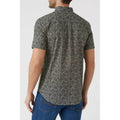 Khaki - Back - Mantaray Mens Circle Shirt