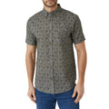 Khaki - Front - Mantaray Mens Circle Shirt