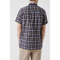 Rust - Back - Maine Mens Bold Check Shirt