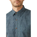 Green - Side - Mantaray Mens Abstract Shirt