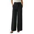 Black - Front - Principles Womens-Ladies Premium Wide Leg Pants
