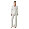 Ivory - Lifestyle - Principles Womens-Ladies Collarless Single-Breasted Blazer