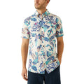 Off White - Front - Mantaray Mens Tropical Shirt