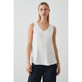 Ivory - Front - Principles Womens-Ladies Double Lined V Neck Camisole