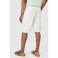 Natural - Back - Mantaray Mens Core Cargo Shorts