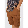 Tan - Side - Mantaray Mens Core Cargo Shorts