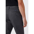Dark Grey - Side - Maine Mens Straight Leg Chinos