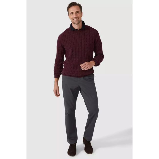 Dark Grey - Pack Shot - Maine Mens Straight Leg Chinos