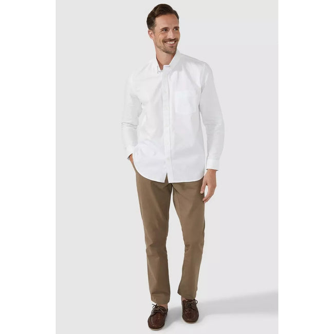 Light Tan - Pack Shot - Maine Mens Straight Leg Chinos