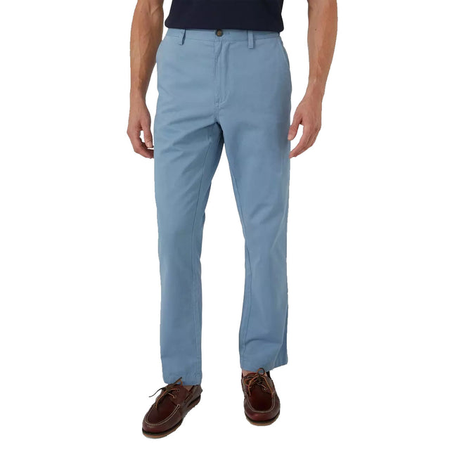 Blue - Front - Maine Mens Straight Leg Chinos