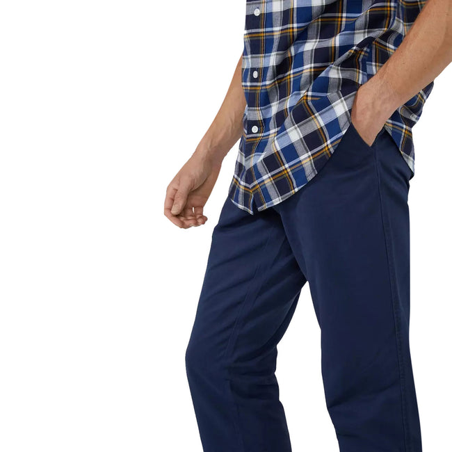 Royal Blue - Back - Maine Mens Straight Leg Chinos