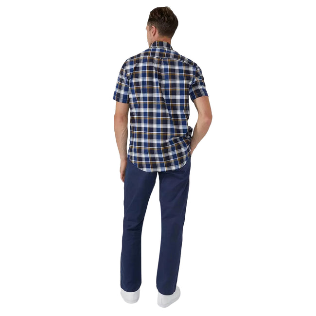 Royal Blue - Side - Maine Mens Straight Leg Chinos