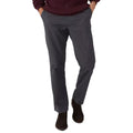 Dark Grey - Front - Maine Mens Straight Leg Chinos