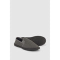 Gray - Side - Debenhams Mens Herringbone Slippers