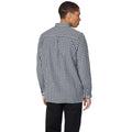Green - Back - Maine Mens Checked Shirt