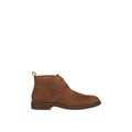 Dark Brown - Front - Mantaray Mens Heritage Leather Chukka Boots