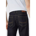 Dark Blue - Side - Maine Mens Straight Jeans