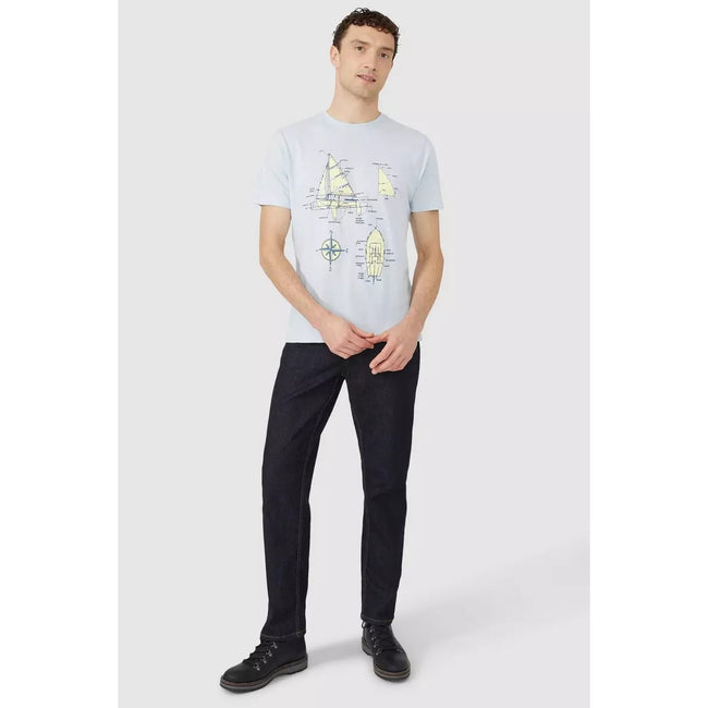 Dark Blue - Lifestyle - Maine Mens Straight Jeans