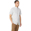 Green - Front - Maine Mens Checked Shirt