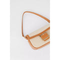 Natural - Side - Dorothy Perkins Sunny Canvas Shoulder Bag