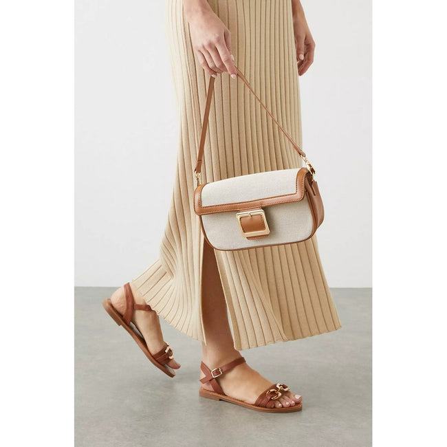 Natural - Lifestyle - Dorothy Perkins Sunny Canvas Shoulder Bag