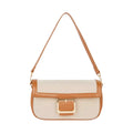 Natural - Front - Dorothy Perkins Sunny Canvas Shoulder Bag