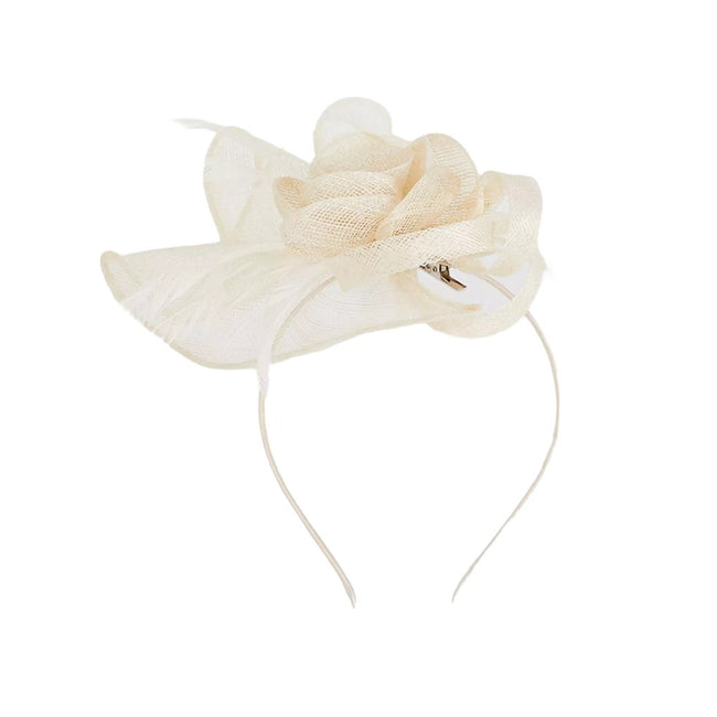 Cream - Front - Dorothy Perkins Fia Fascinator
