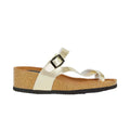 Gold - Front - Riley Womens-Ladies Comfort Wedge