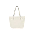 Cream - Back - Faith Arabella Quilted Tote