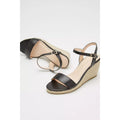 Black - Back - Dorothy Perkins Womens-Ladies Ruby Wedge Sandals