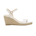 White - Front - Dorothy Perkins Womens-Ladies Ruby Wedge Sandals