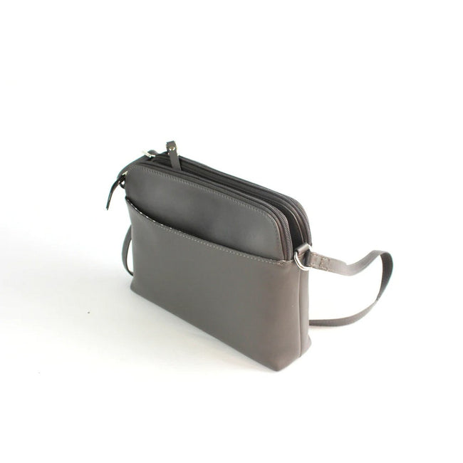 Dark Grey - Lifestyle - Eastern Counties Leather Terri Leather Purse