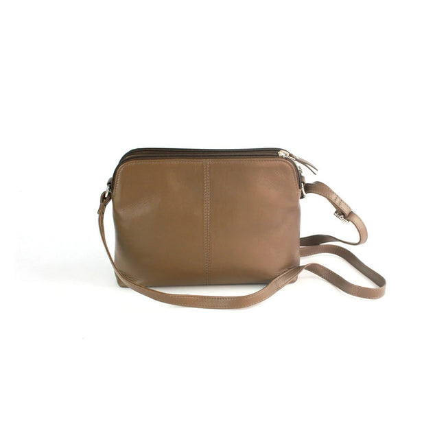 Toffee - Front - Eastern Counties Leather Terri Leather Purse