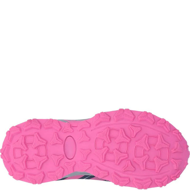 Naval Academy-Azalea Pink - Pack Shot - Hi-Tec Girls Scooby Low Sneakers