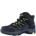 Black-Lime - Lifestyle - Hi-Tec Boys Blackout Mid Cut Walking Boots