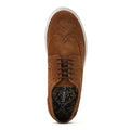 Brown - Side - Base London Mens Mickey Suede Brogues