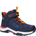 Navy-Orange-Corn - Front - Hi-Tec Boys Rush Walking Boots