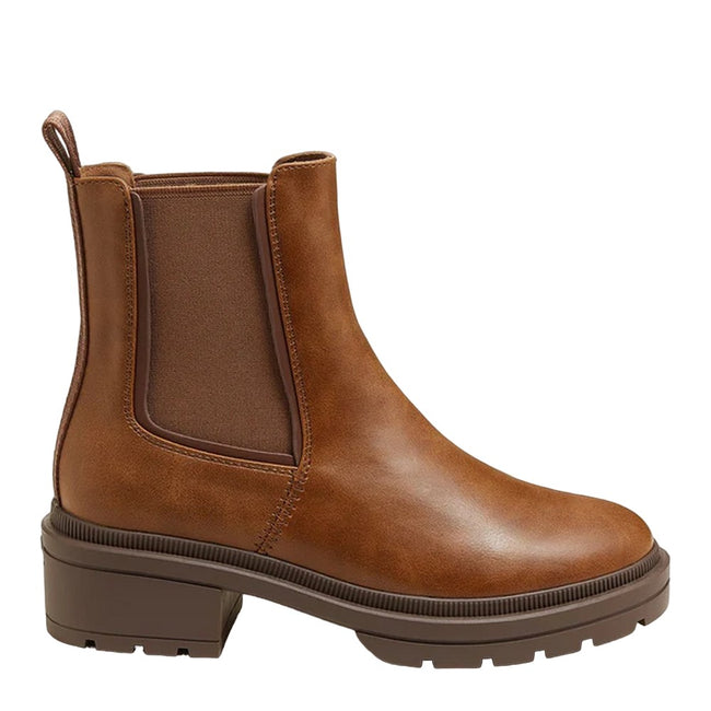 Cognac - Lifestyle - Rocket Dog Womens-Ladies Iggie Mid Boots