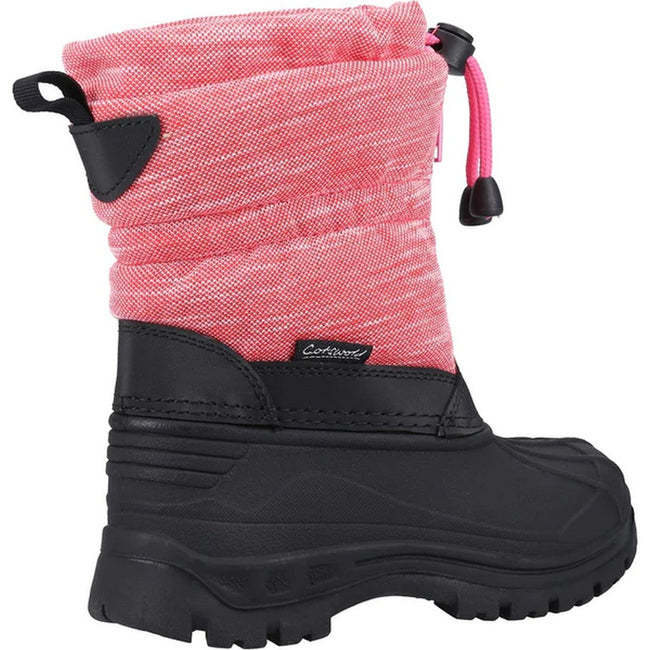 Berry-Black - Back - Cotswold Childrens-Kids Bathford Galoshes