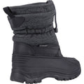 Gray-Black - Back - Cotswold Childrens-Kids Bathford Galoshes