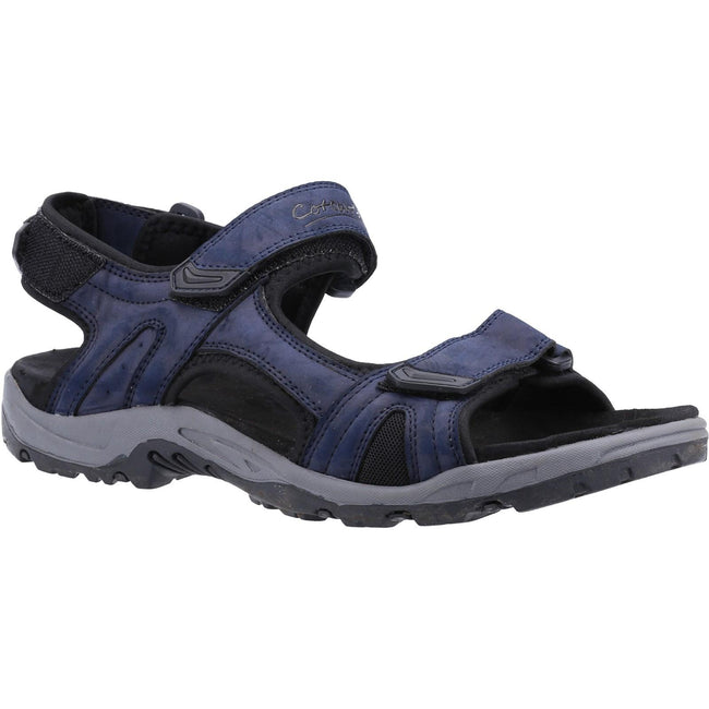 Navy - Front - Cotswold Mens Shilton Recycled Sandals
