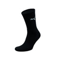 Black - Back - Puma Crew Socks 3 Pair Pack - Mens Socks