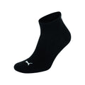 Black - Front - Puma Trainer Socks 3 Pair Pack - Mens Socks