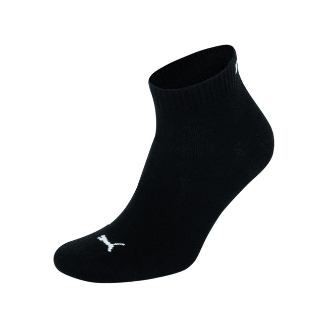 Black - Front - Puma Trainer Socks 3 Pair Pack - Mens Socks
