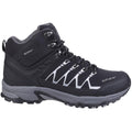 Black-Gray - Back - Cotswold Mens Abbeydale Mid Hiking Boots