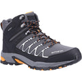 Gray-Orange - Front - Cotswold Mens Abbeydale Mid Hiking Boots