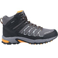 Gray-Orange - Back - Cotswold Mens Abbeydale Mid Hiking Boots