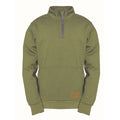 Cypress - Front - Caterpillar Mens AG 1-4 Zip Pull Over Sweater